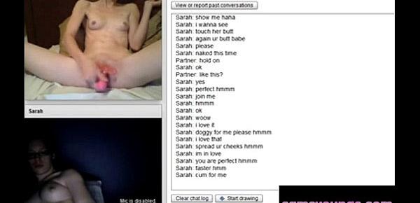  Skinny Redhead on Webcam, Free Lesbian Porn 2a